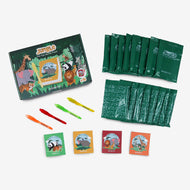 Cuadernos con Rotuladores de Tinta Invisible y Luz UV - Jungla