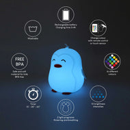 Luz Nocturna Infantil - Pingüino