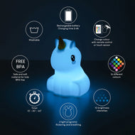 Luz Nocturna Infantil - Unicornio