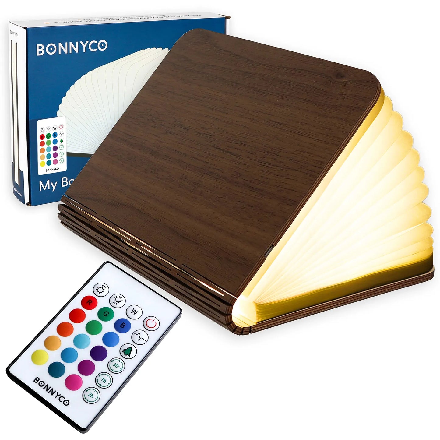 Lámpara de Libro - Nogal