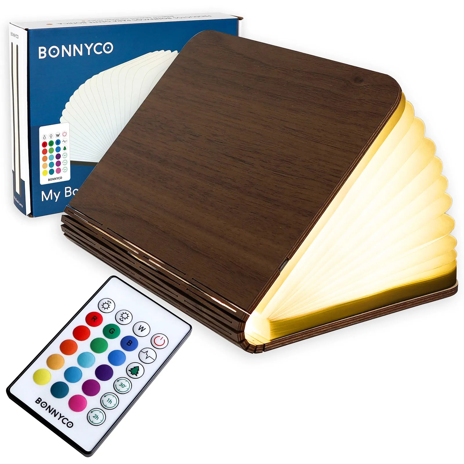 Lámpara de Libro - Nogal