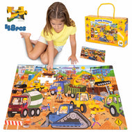 Puzzle XXL de 48 piezas - Construcción