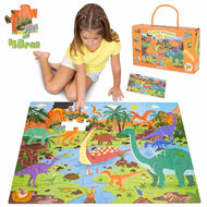 Puzzle XXL de 48 Piezas - Dinosaurios