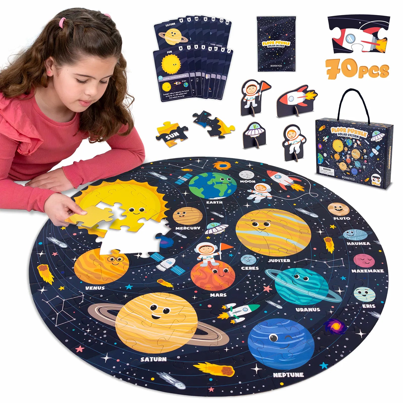 Puzzle XXL de 70 Piezas - Sistema Solar