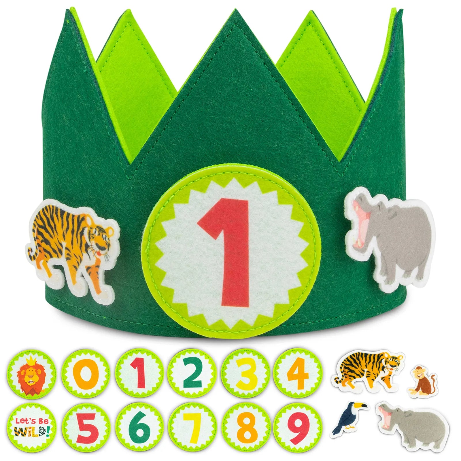 Corona de Cumpleaños - Jungla