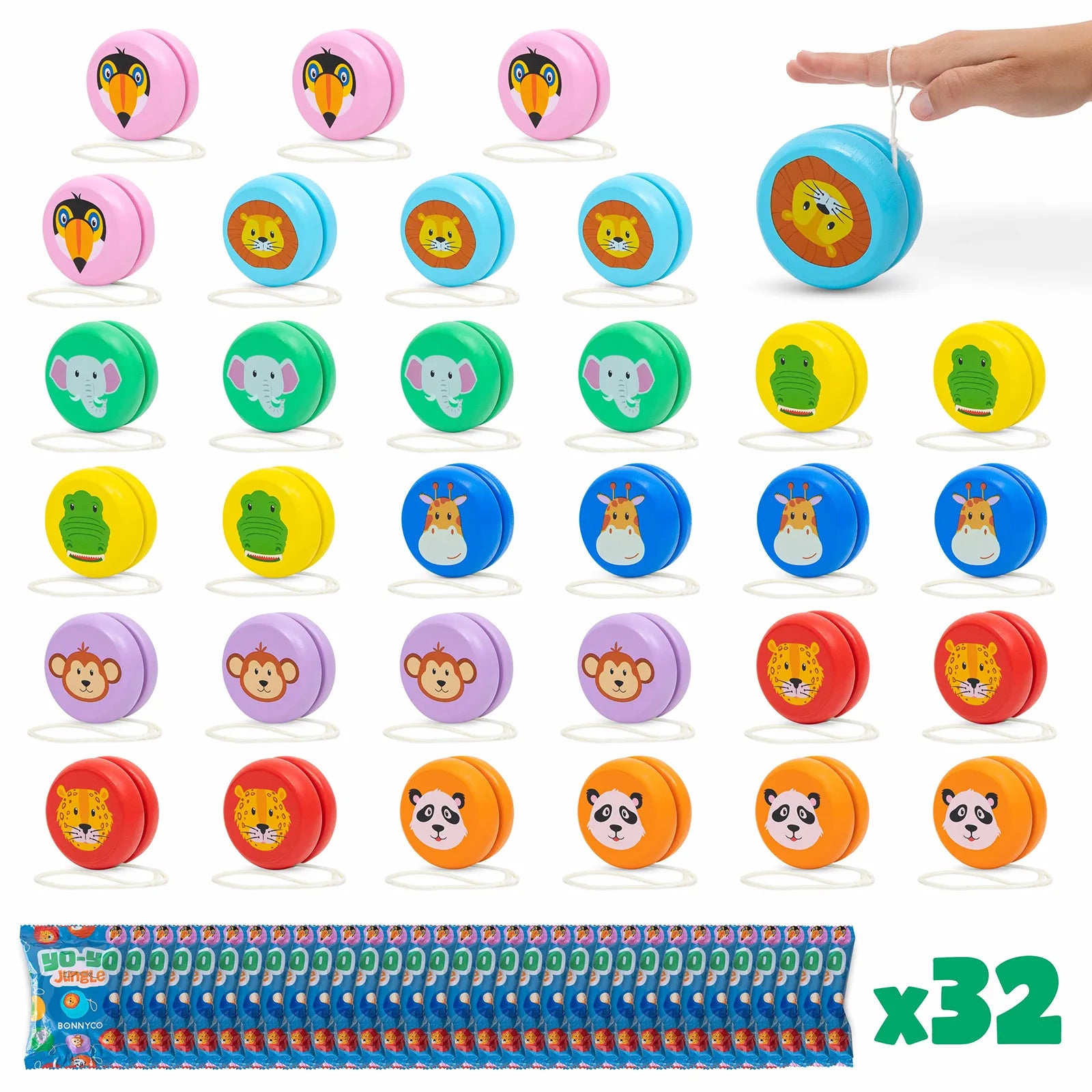 Yoyós de Madera - Jungla