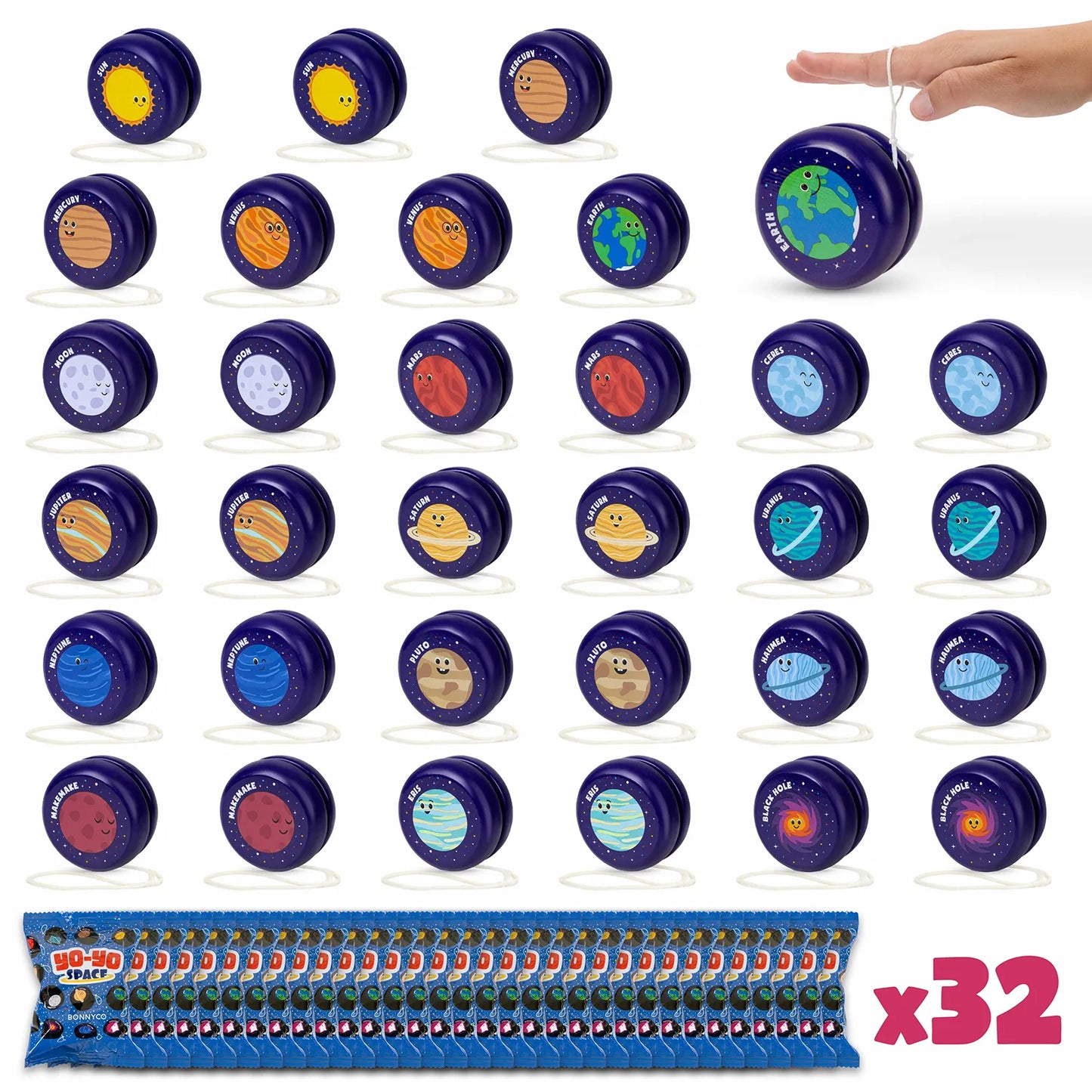 Yoyós de Madera - Espacio