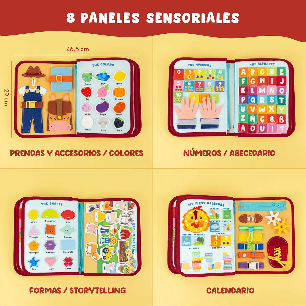 Maletín de Actividades Sensoriales - Granja