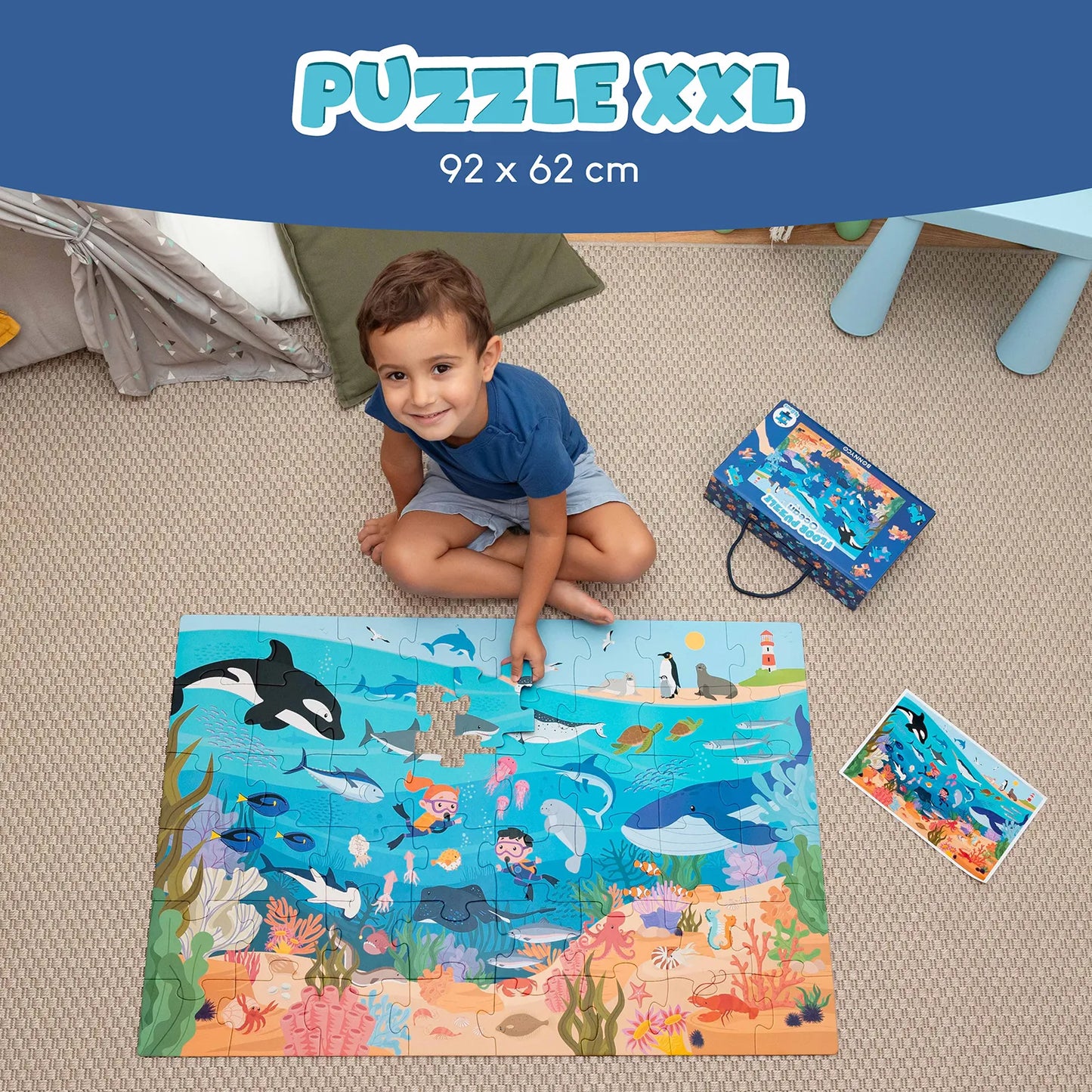 Puzzle XXL de 48 piezas - Océano