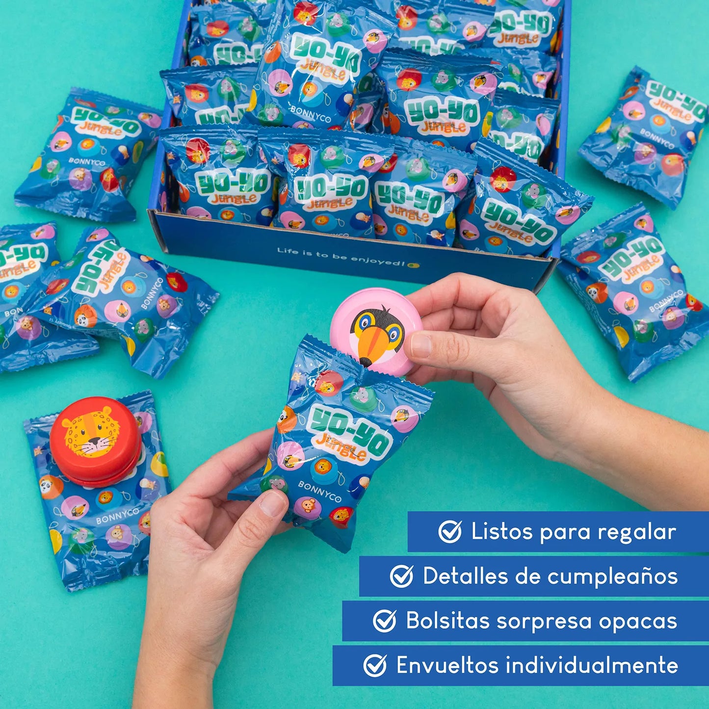 Yoyós de Madera - Jungla