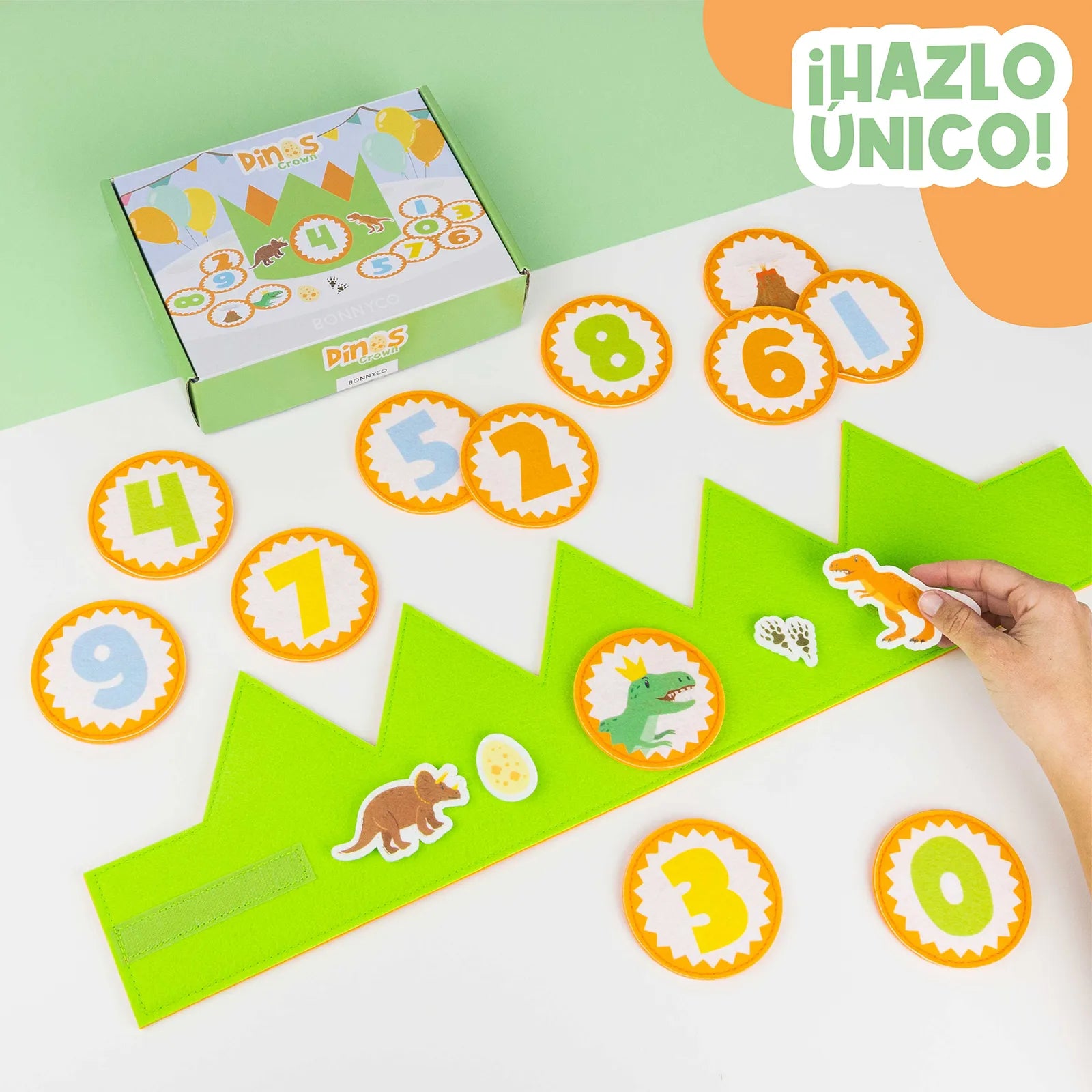 Corona de Cumpleaños - Dinosaurios