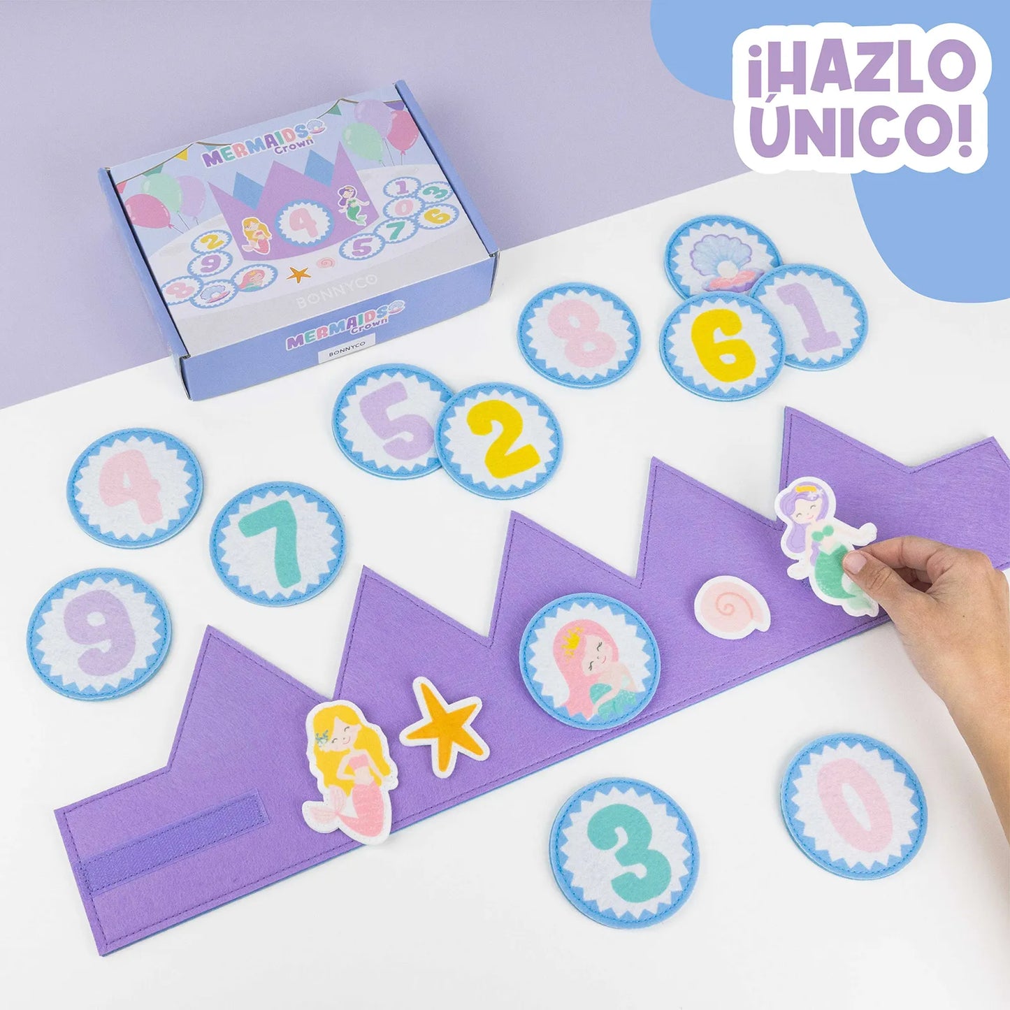 Corona de Cumpleaños - Sirenas