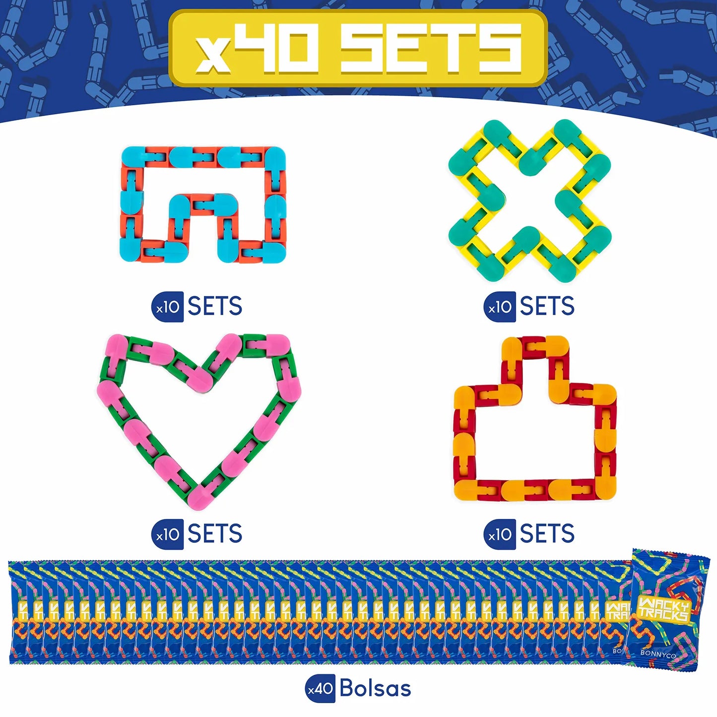 Cadenas Articuladas Wacky Tracks