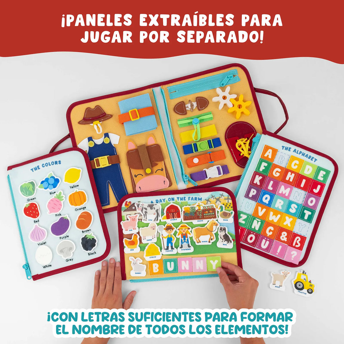 Maletín de Actividades Sensoriales - Granja