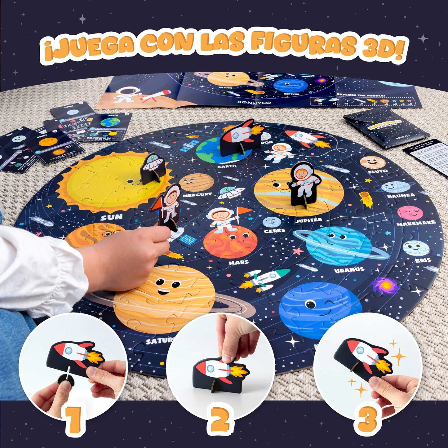 Puzzle XXL de 70 Piezas - Sistema Solar