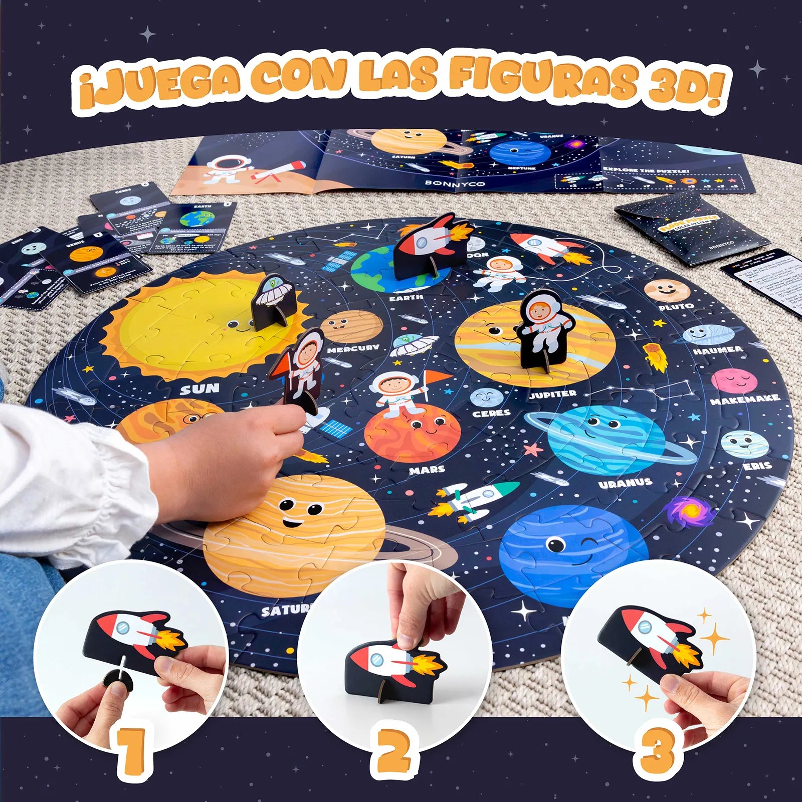 Puzzle XXL de 70 Piezas - Sistema Solar
