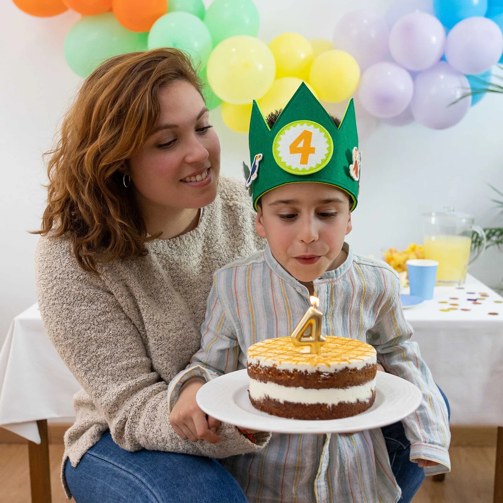 Corona de Cumpleaños - Jungla