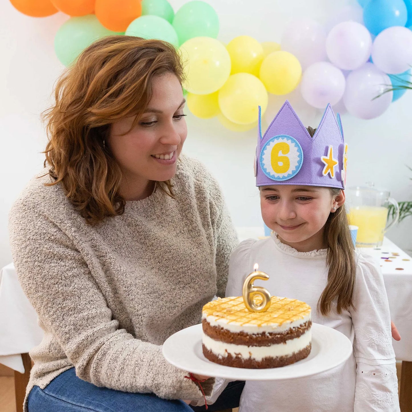 Corona de Cumpleaños - Sirenas