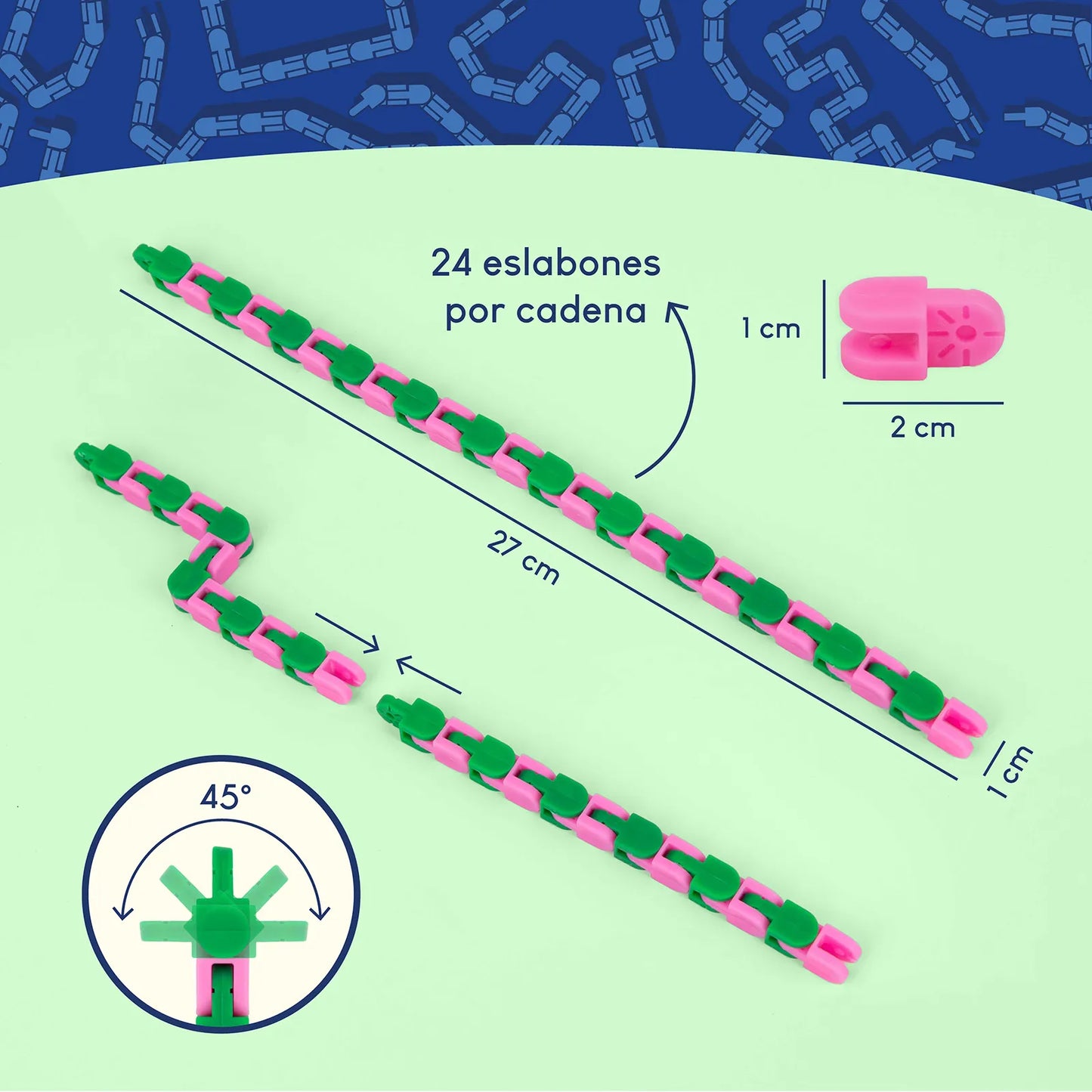 Cadenas Articuladas Wacky Tracks