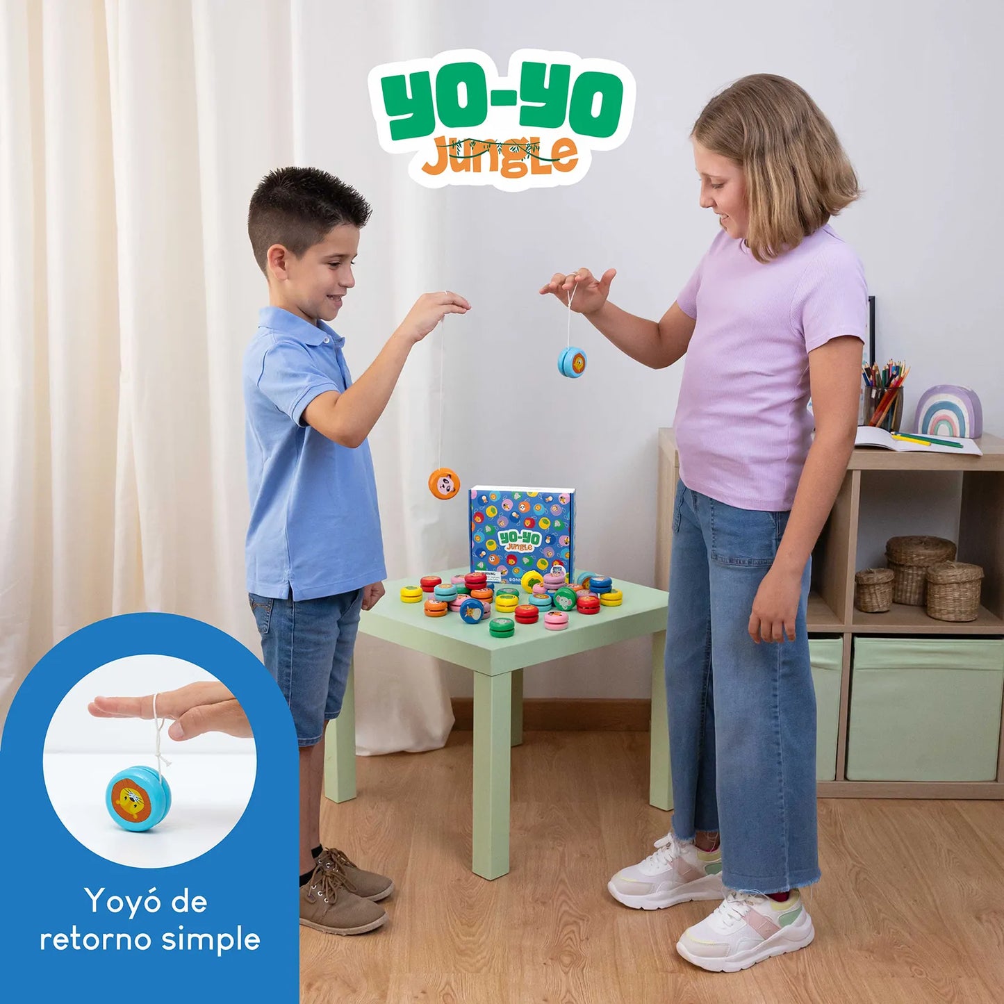 Yoyós de Madera - Jungla