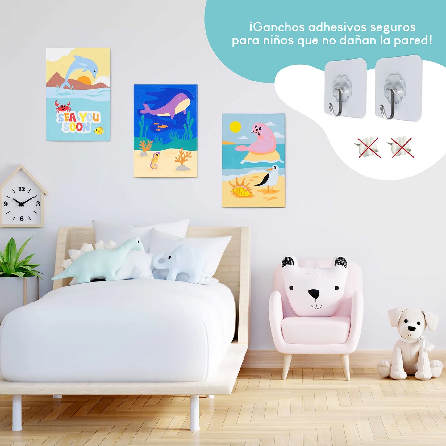 Pintar por Números - Animales Marinos