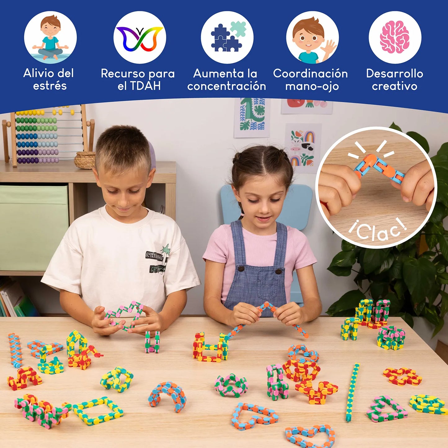 Cadenas Articuladas Wacky Tracks