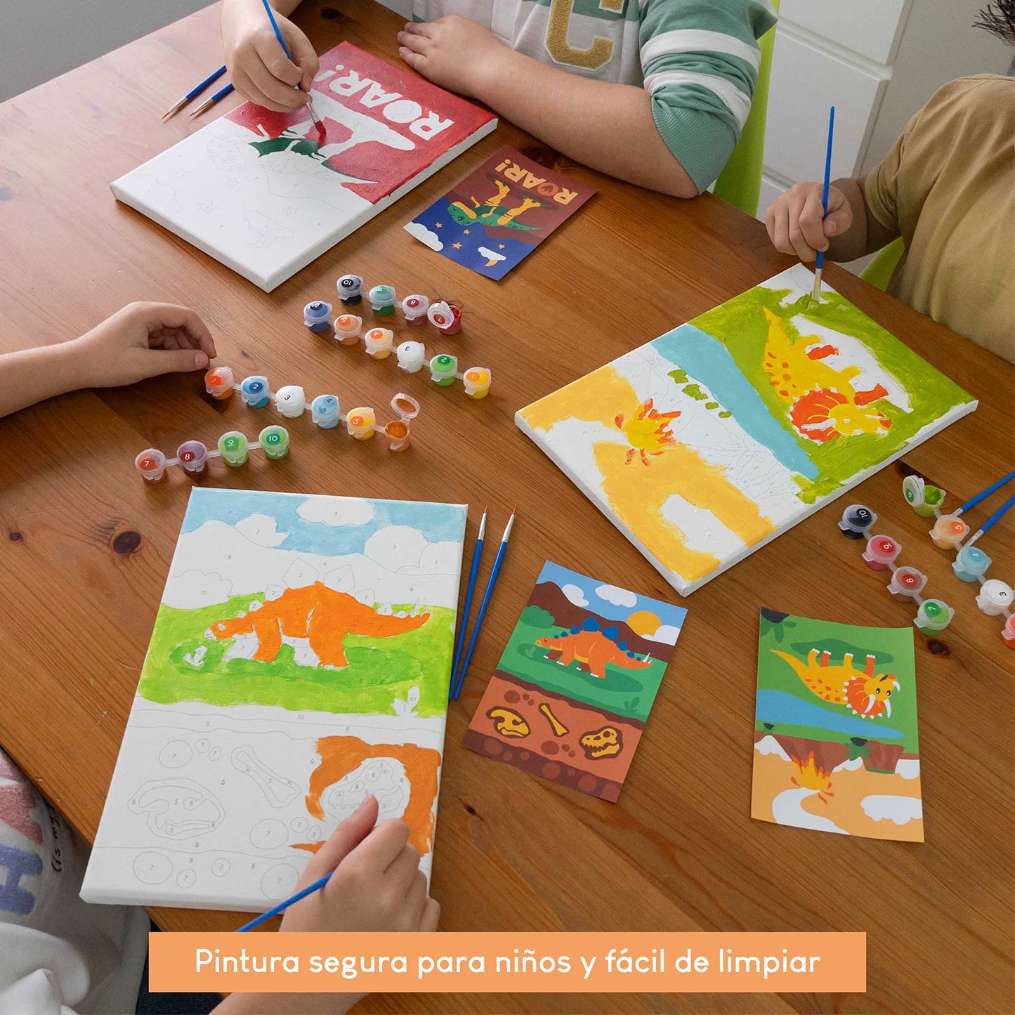 Pintar por Números - Dinosaurios