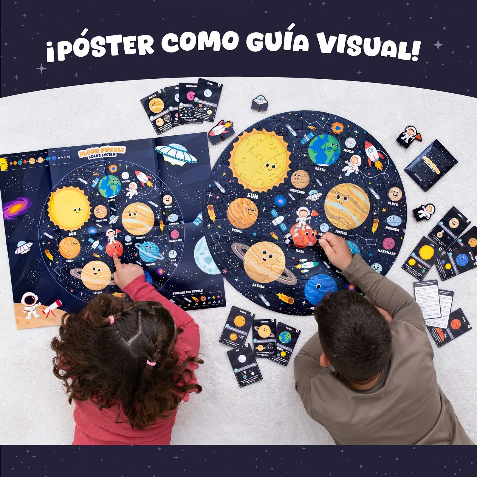 Puzzle XXL de 70 Piezas - Sistema Solar