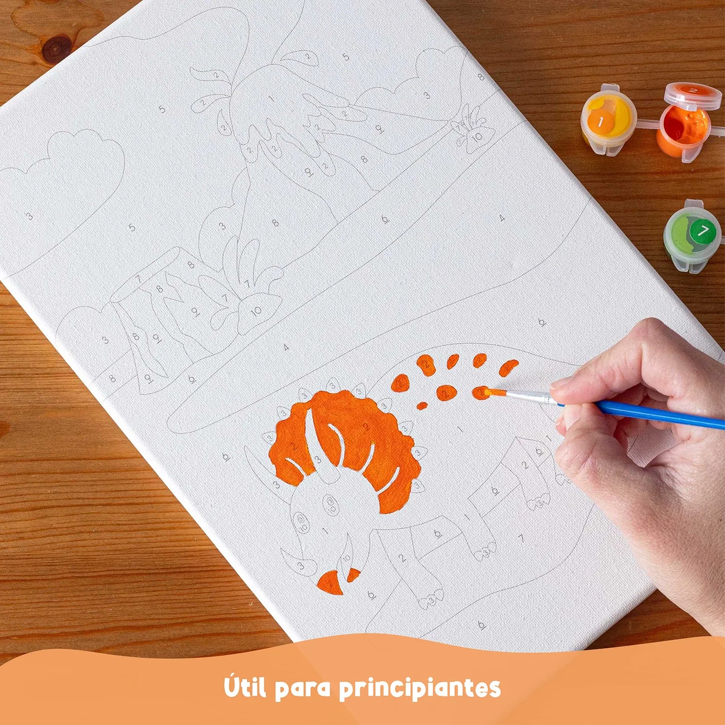 Pintar por Números - Dinosaurios