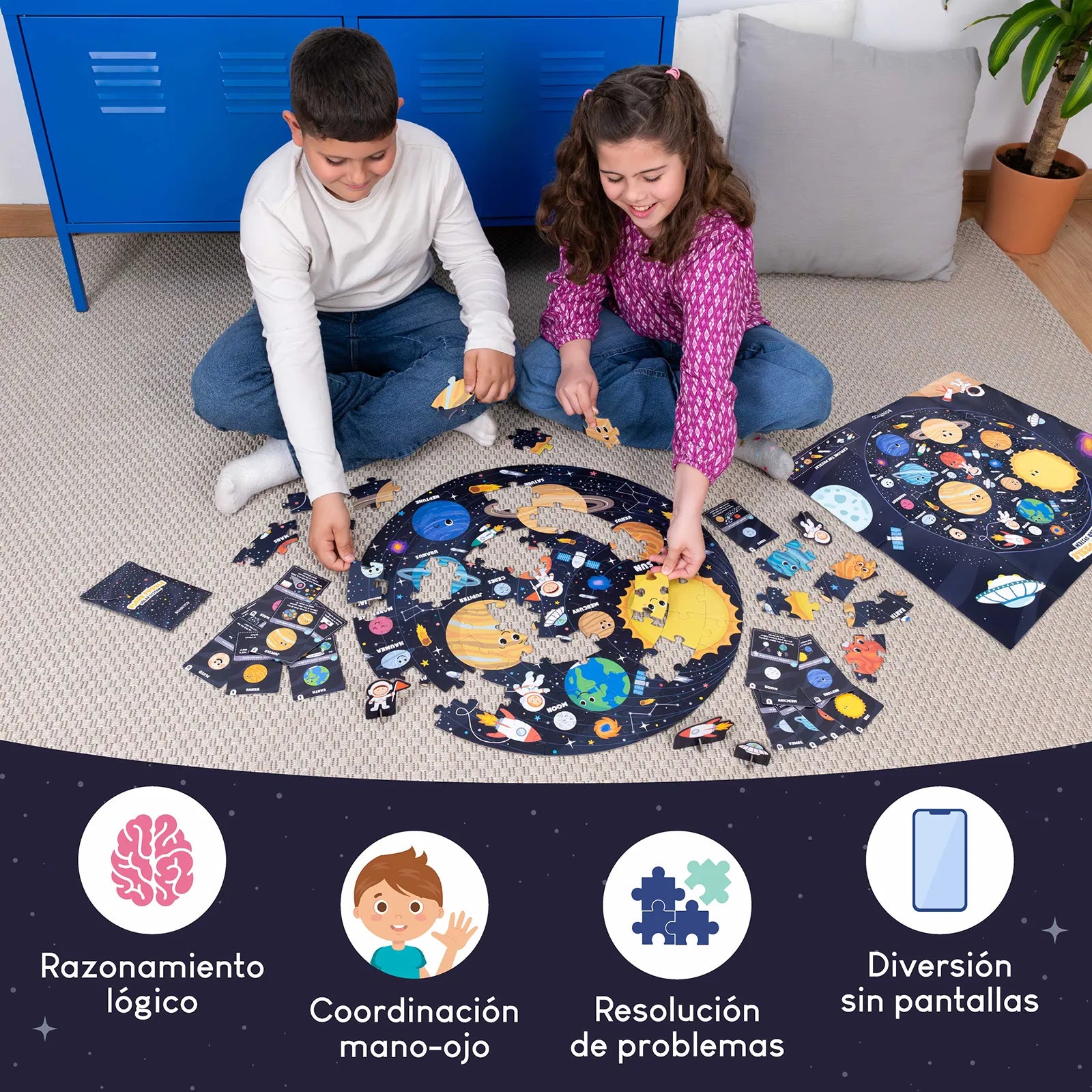 Puzzle XXL de 70 Piezas - Sistema Solar