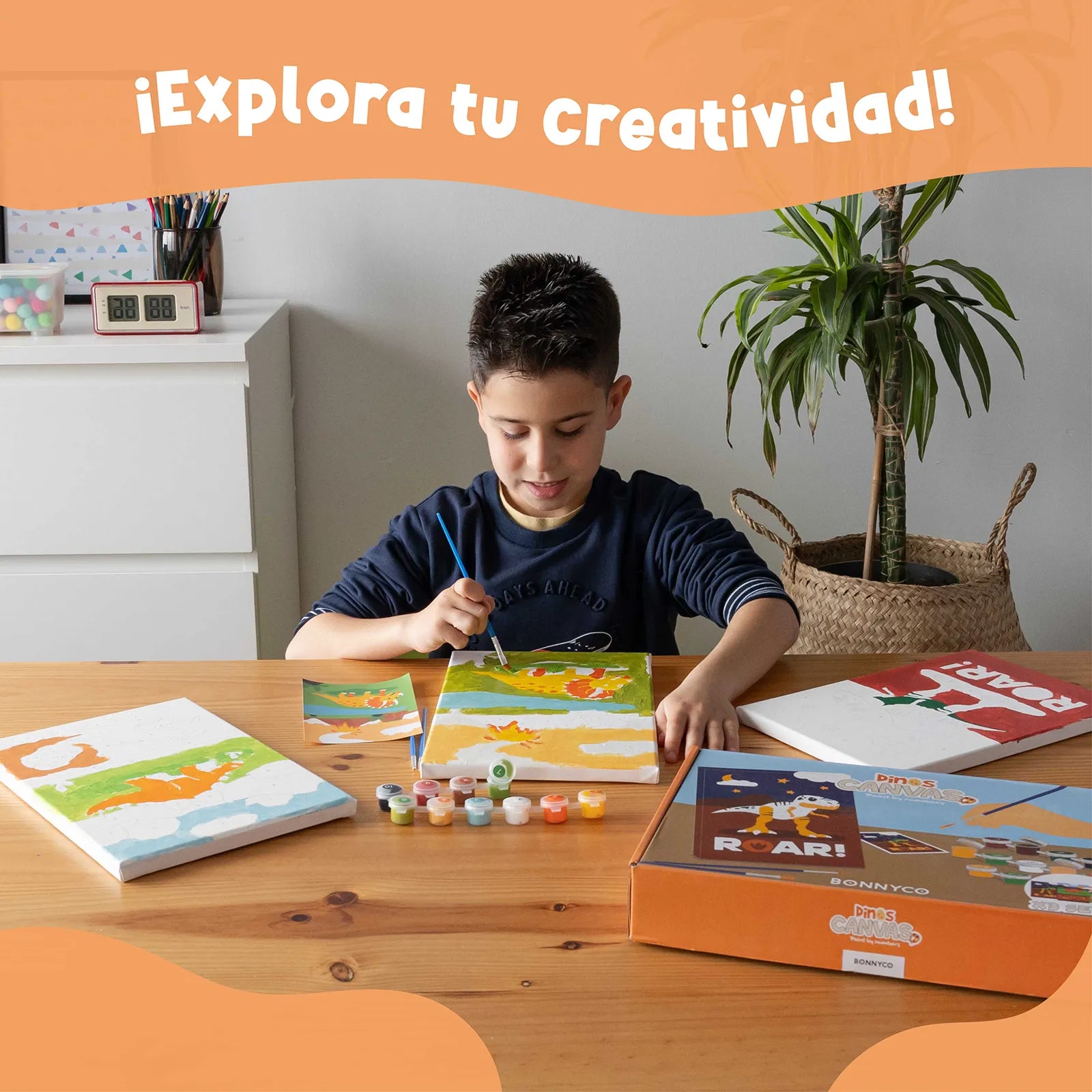 Pintar por Números - Dinosaurios