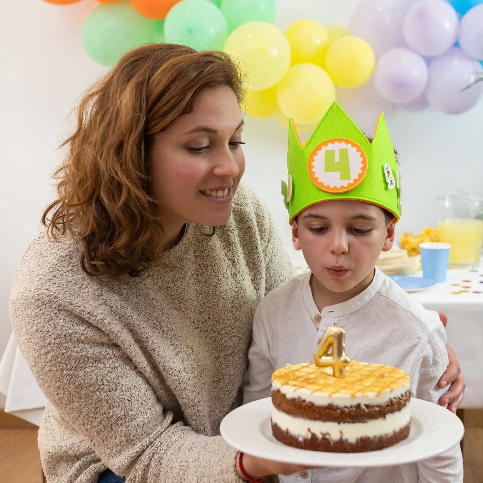 Corona de Cumpleaños - Dinosaurios