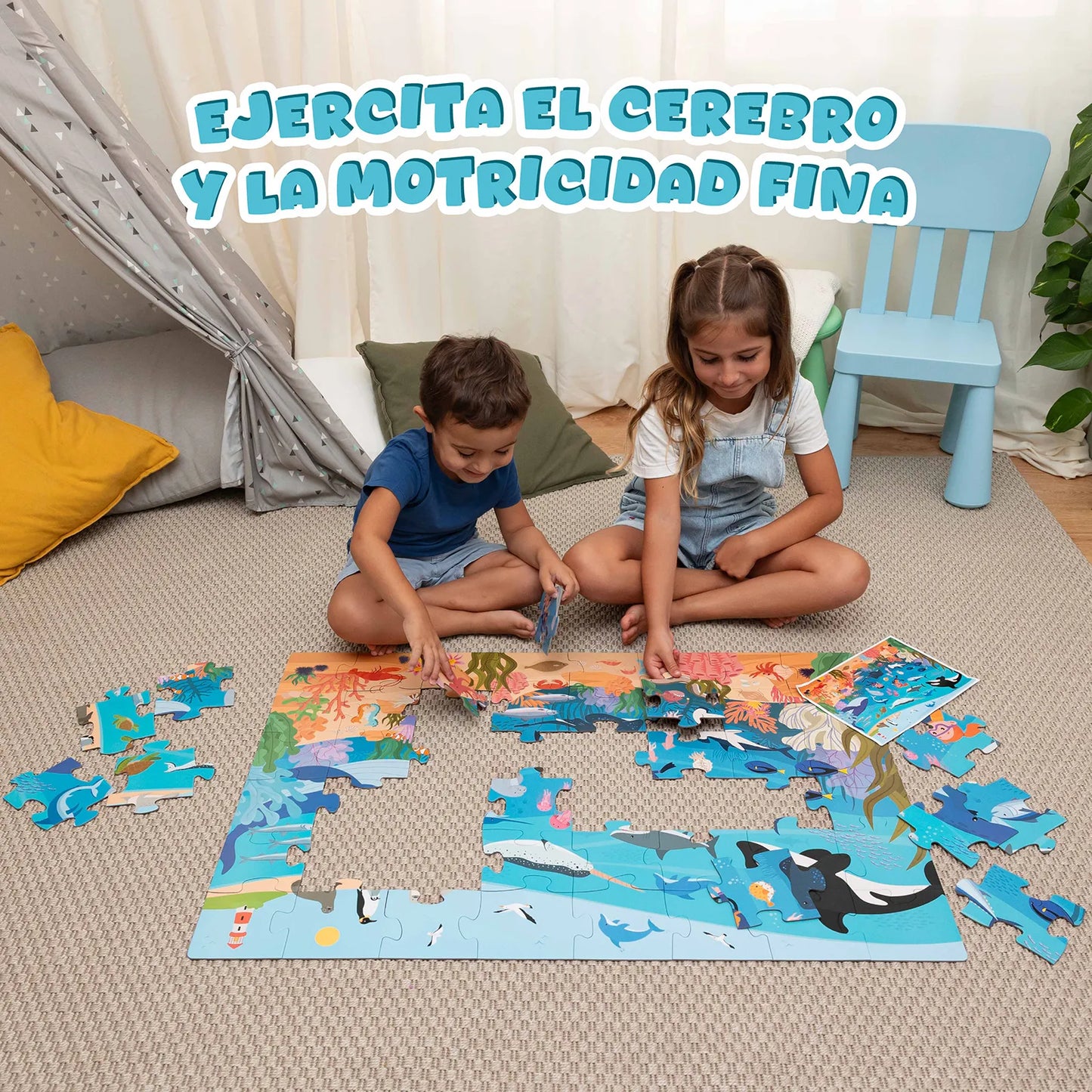 Puzzle XXL de 48 piezas - Océano