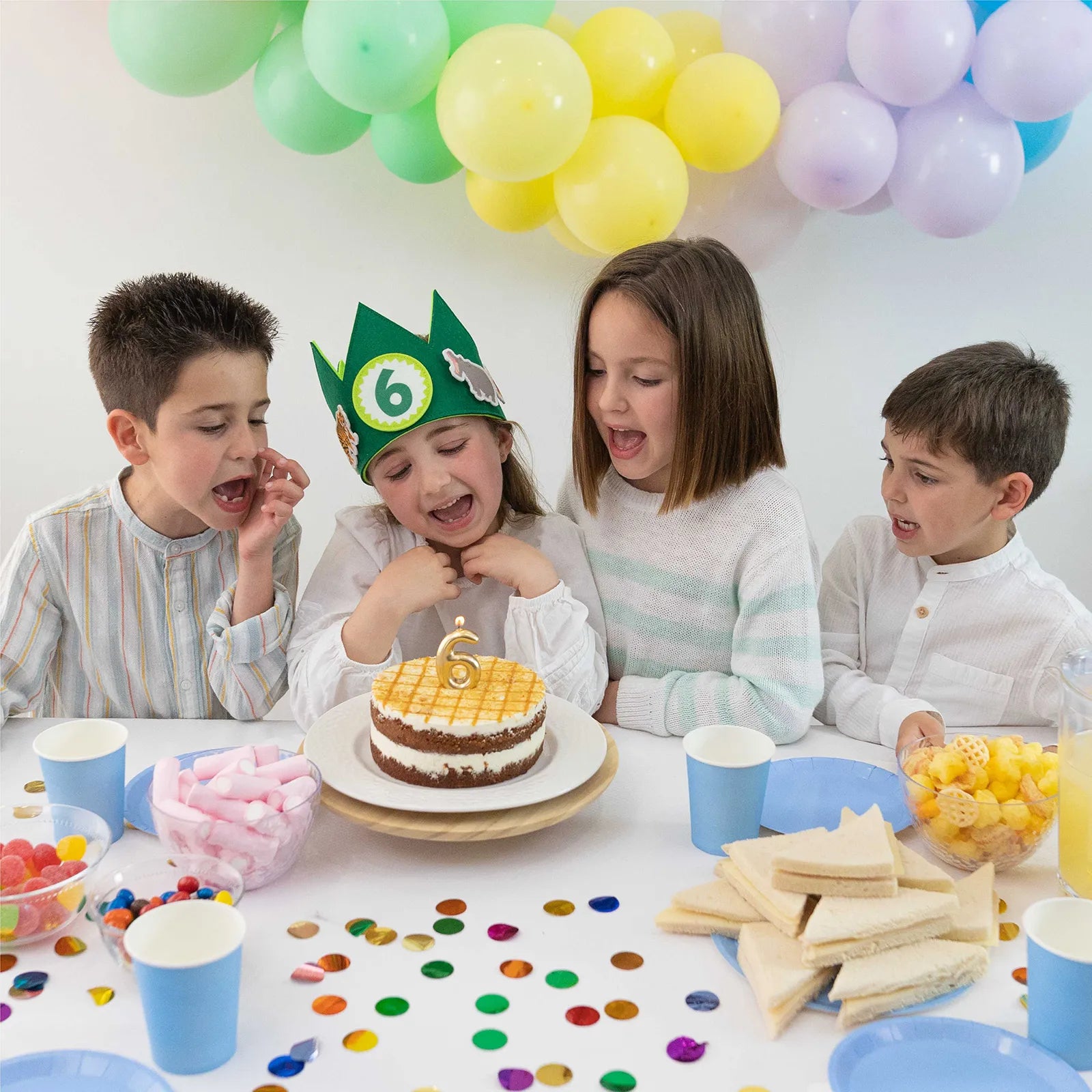 Corona de Cumpleaños - Jungla