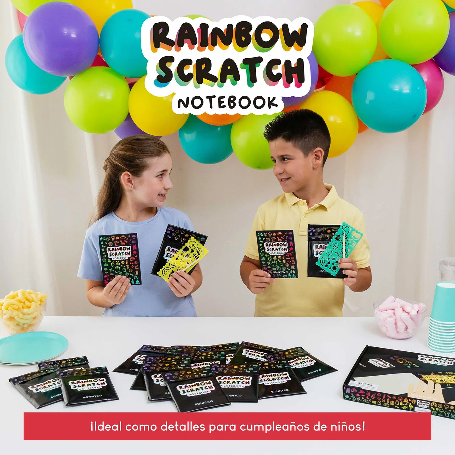Cuadernos para Rascar con Plantillas