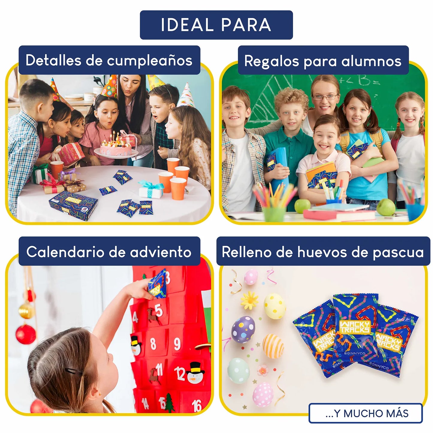 Cadenas Articuladas Wacky Tracks