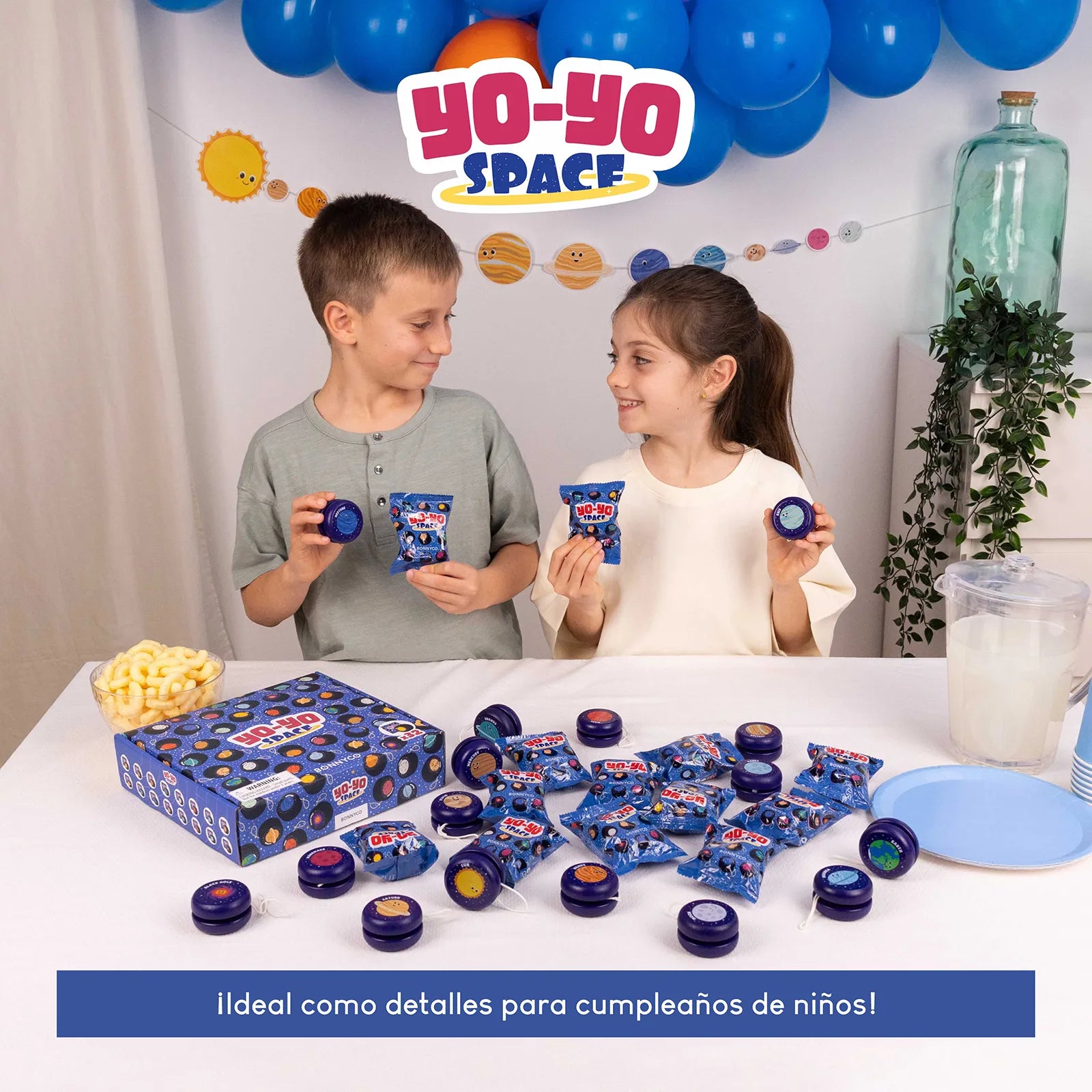 Yoyós de Madera - Espacio