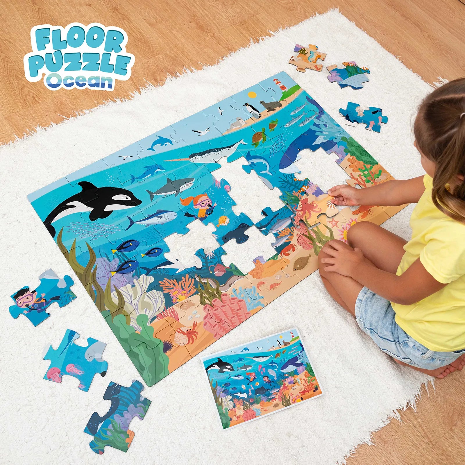 Puzzle XXL de 48 piezas - Océano
