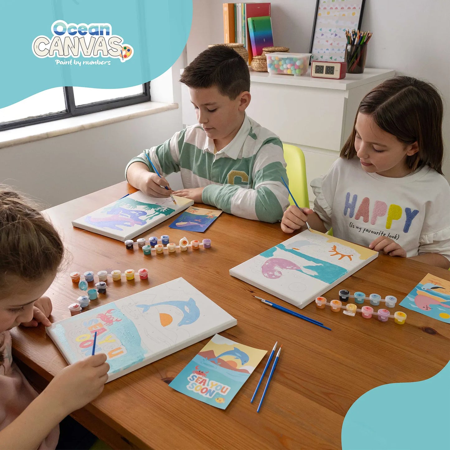 Pintar por Números - Animales Marinos