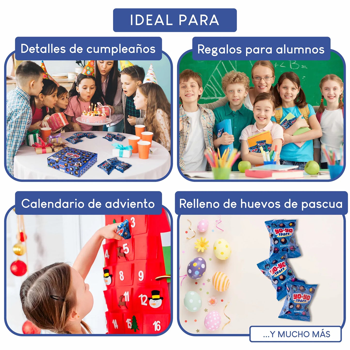 Yoyós de Madera - Espacio