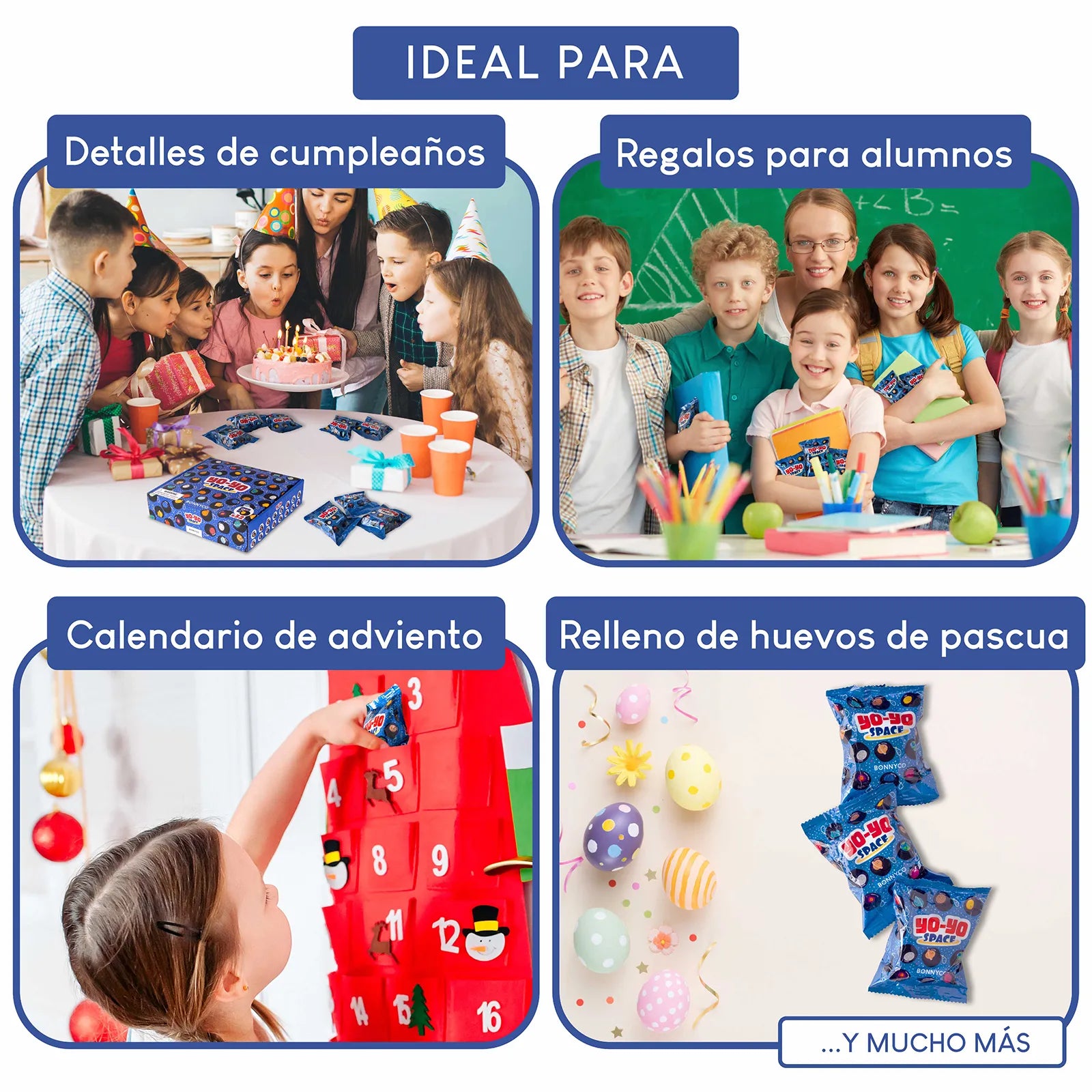 Yoyós de Madera - Espacio