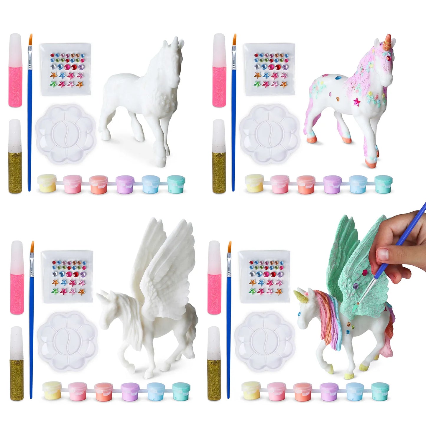 Figuras de Unicornios para Pintar