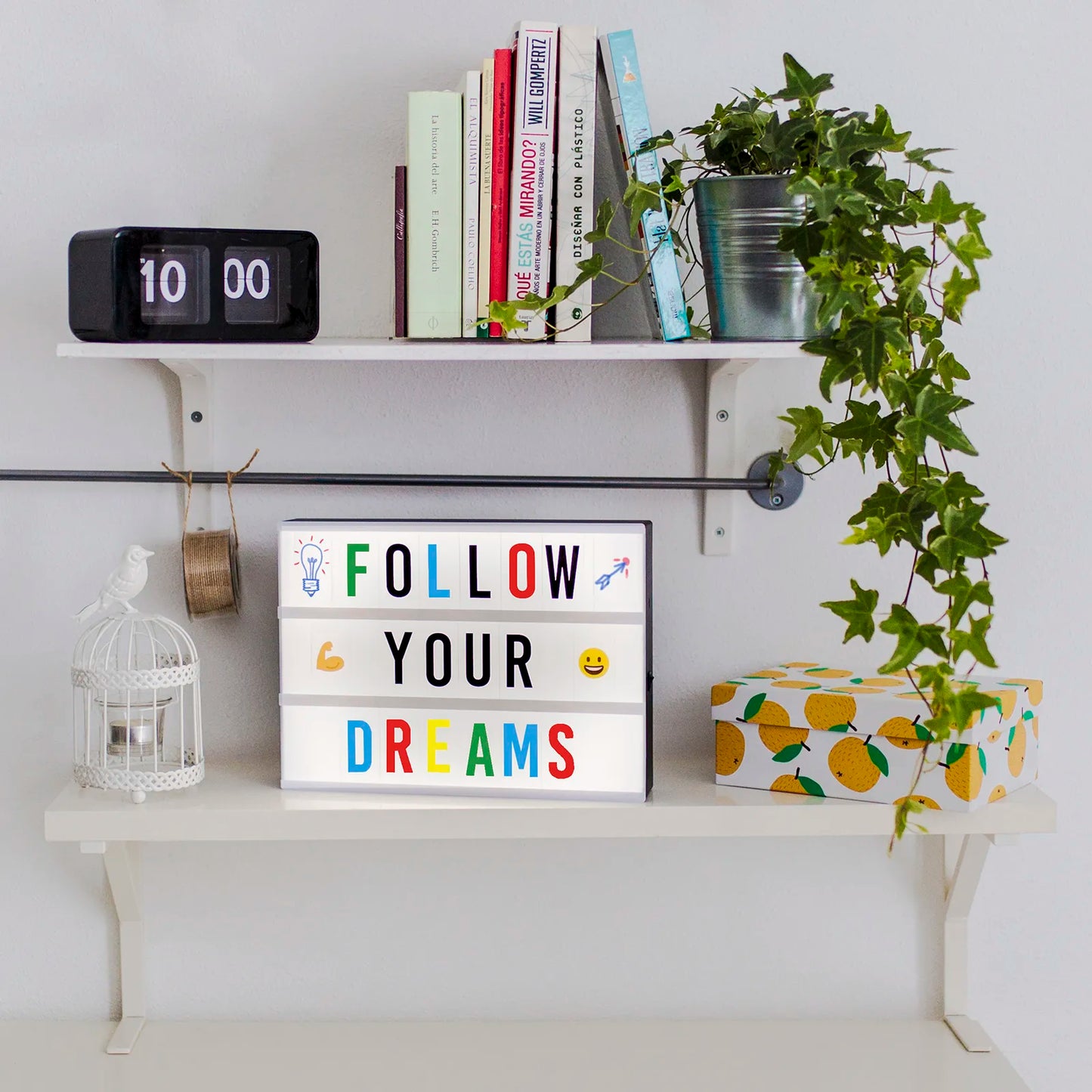 Caja de Luz con Letras - Original