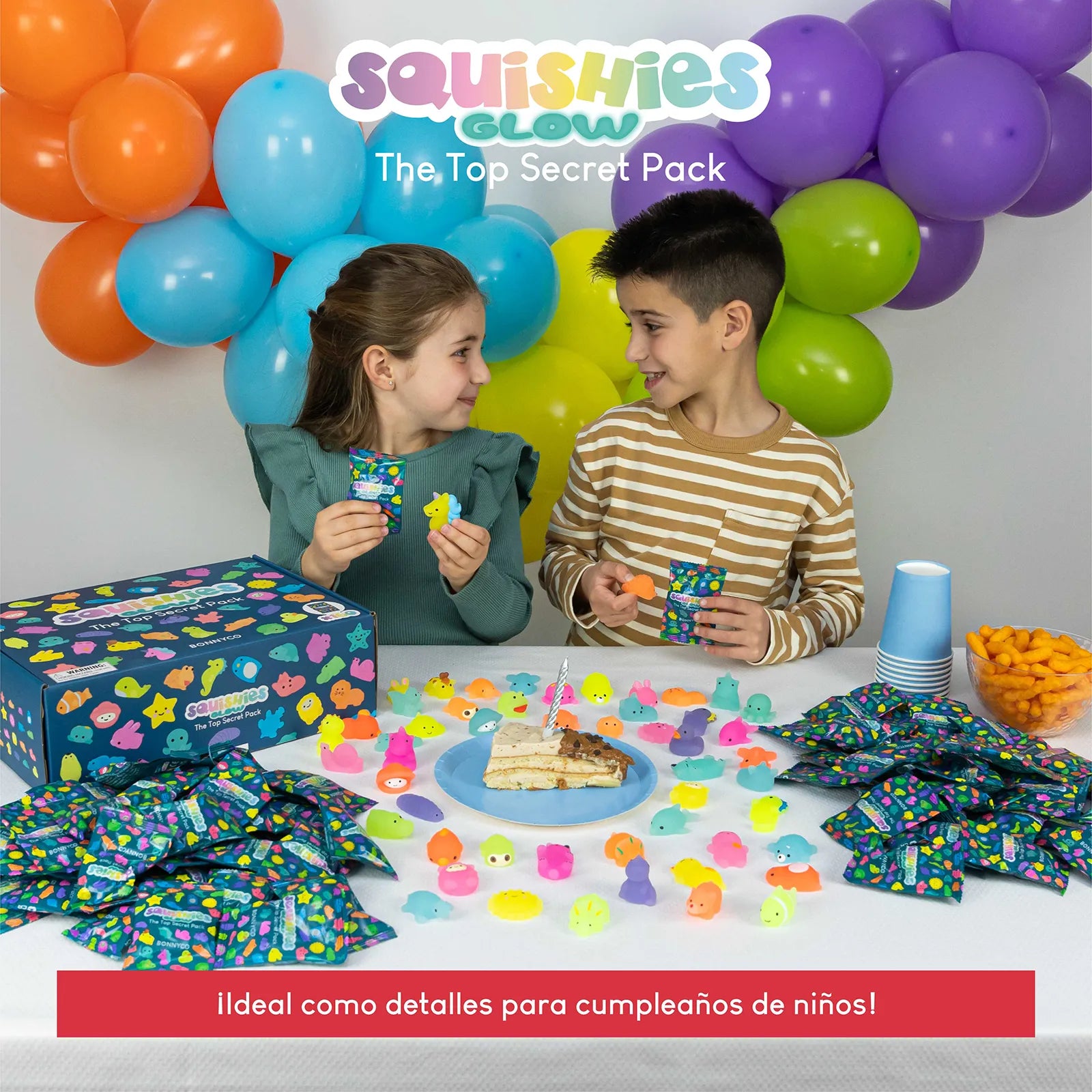 Squishies con Brillo en la Oscuridad