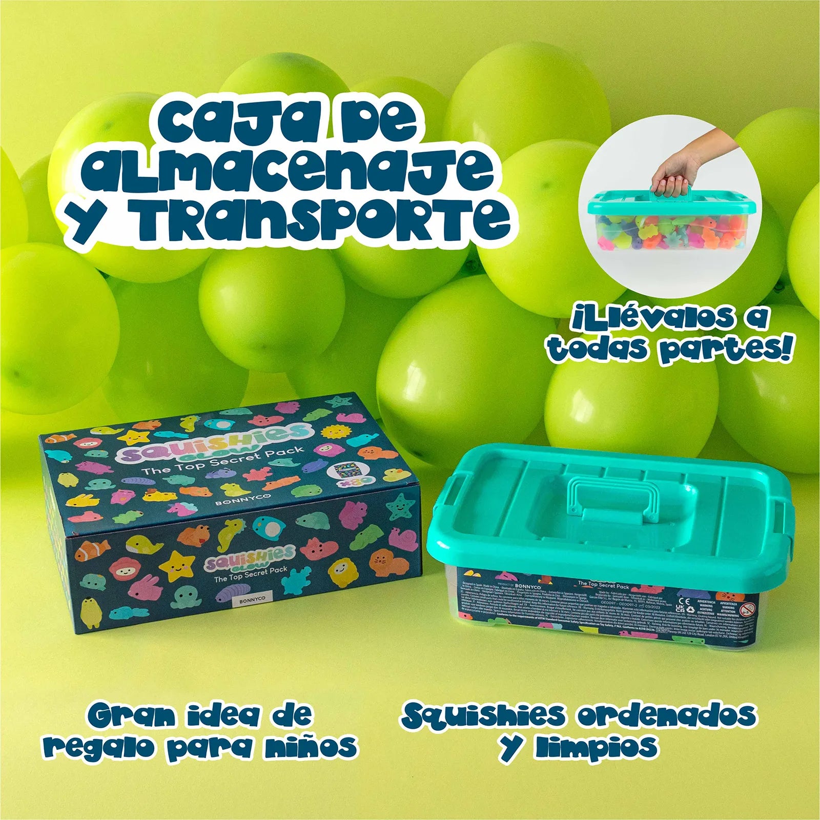 Squishy con Brillo en la Oscuridad