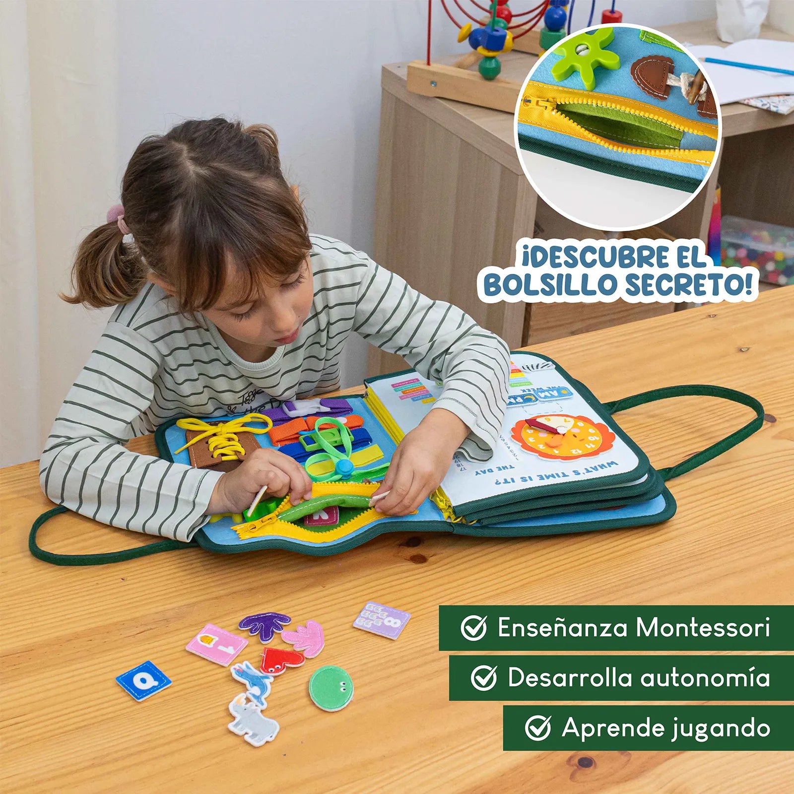 Maletín de Actividades Sensoriales - Jungla