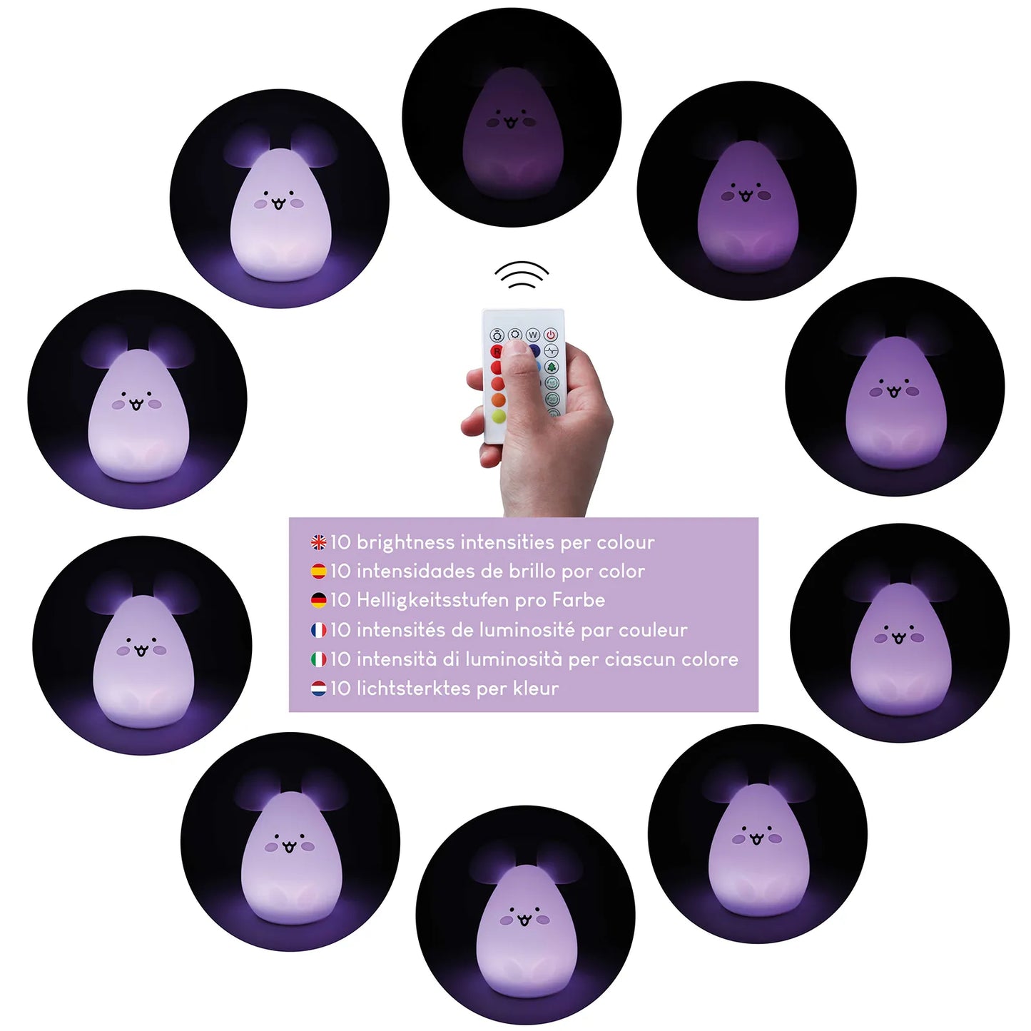 Luz Nocturna Infantil - Ratoncito