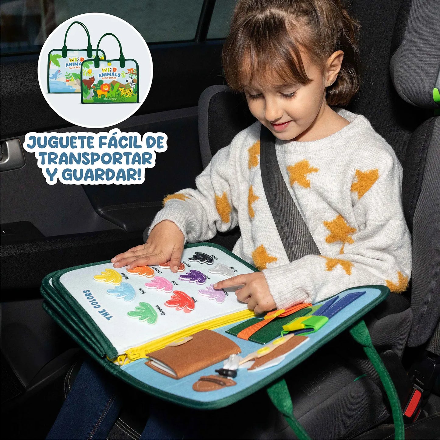 Maletín de Actividades Sensoriales - Jungla