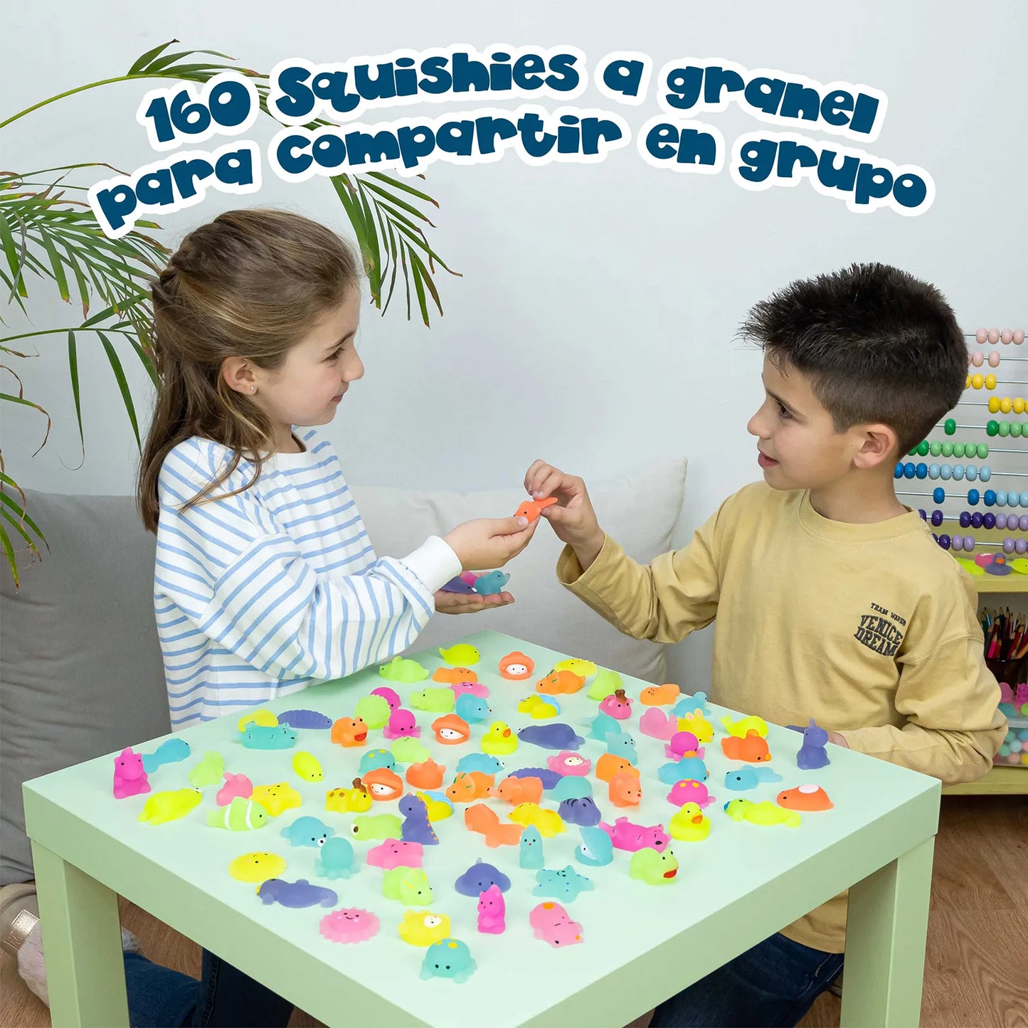 Squishies con Brillo en la Oscuridad