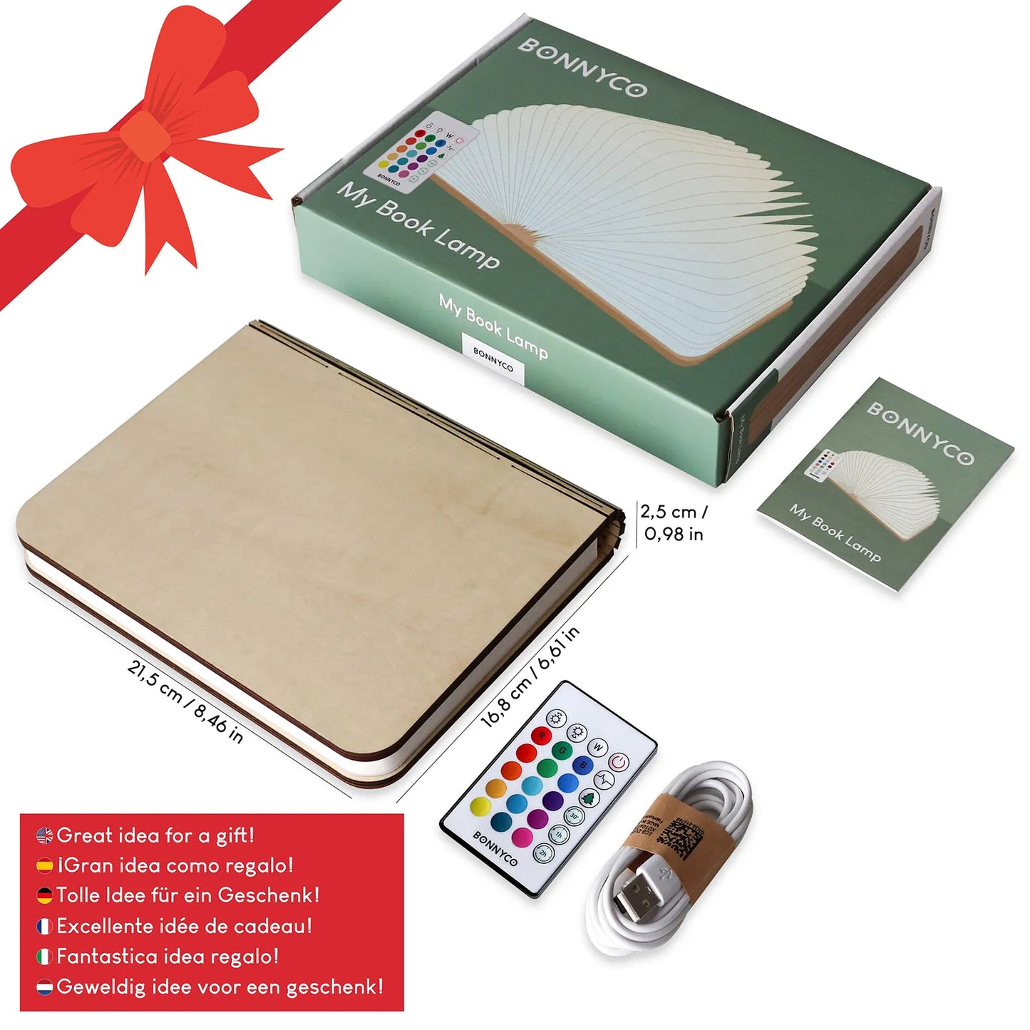 Lámpara de Libro - Arce